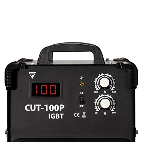 STAHLWERK CUT 100 P IGBT Plasmaschneider mit 100 Ampere, Pilot-Zündung, bis 44 mm Schneidleistung, für Flugrost geeignet, weiß, 7 Jahre Garantie - 2