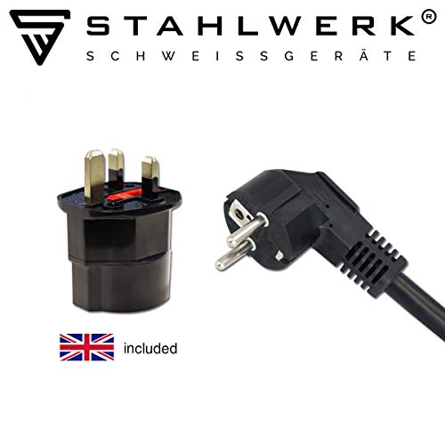 STAHLWERK CUT 100 P IGBT Plasmaschneider mit 100 Ampere, Pilot-Zündung, bis 44 mm Schneidleistung, für Flugrost geeignet, weiß, 7 Jahre Garantie - 9