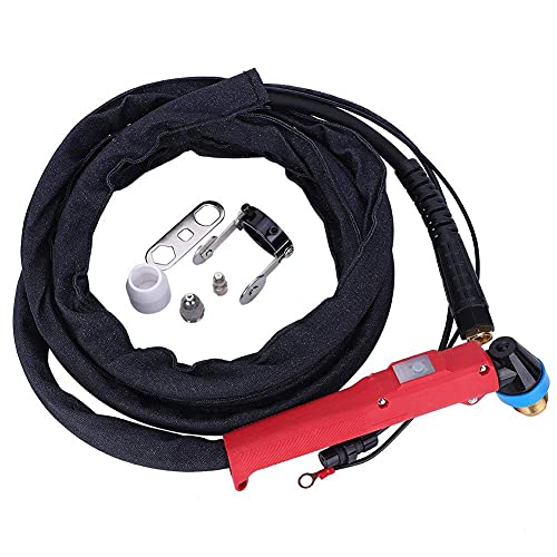 Plasmaschneider Schneidbrenner, 4 Meter 13 Fuß Kabel 80A P80 Plasmaschneidbrenner für luftgekühlte Plasmaschneidmaschine