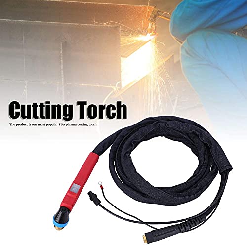 Plasmaschneider Schneidbrenner, 4 Meter 13 Fuß Kabel 80A P80 Plasmaschneiderbrenner für Luftgekühlte Plasmaschneidmaschine - 8