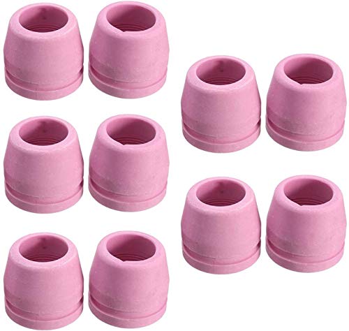 Reboot 35 Stück plasma schneider zubehör AG60 SG55 Plasmadüsen Keramikkappen plasma zubehör Verbrauchsmaterialien Düsen plasmaschneider ersatzteile für SG-55 WSD-60P CUT pilot Plasmaschneider Brenner - 6