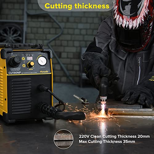 hynade CNC Blow Back Digital Air Plasmaschneider, Nicht-HF Pilot Arc Non-Touch Plasmaschneidmaschine, THC-Fackel-Höhenkontrolle aktiviert (CUT80NP) - 2