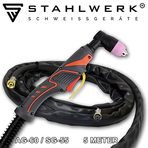 STAHLWERK AC/DC WIG 200 Plasma ST IGBT – Kombi 200 Amp WIG + MMA Schweißgerät mit 50 Amp CUT Plasmaschneider, ALU geeignet, weiß, 7 Jahre Garantie - 7