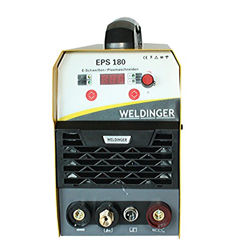 WELDINGER EPS180 Elektroden-Schweißinverter + Plasmaschneider Kombigerät 180A/45 A - 5