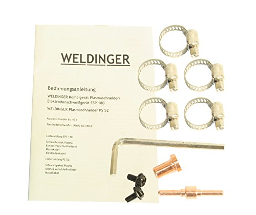 WELDINGER EPS180 Elektroden-Schweißinverter + Plasmaschneider Kombigerät 180A/45 A - 9