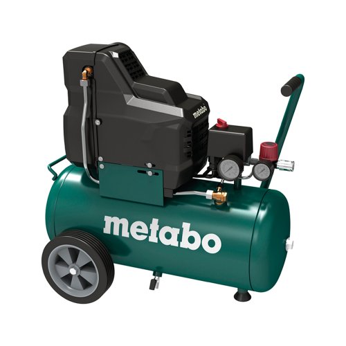 Metabo Kompressor Basic 250-24 W OF 1,5kW, 8 bar, 24l, für Einphasen-Wechselstrom