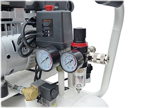 KnappWulf Kompressor“mucksmäuschenstill“ Modell KW2050 8bar Druckluftkompressor 69dB - 4