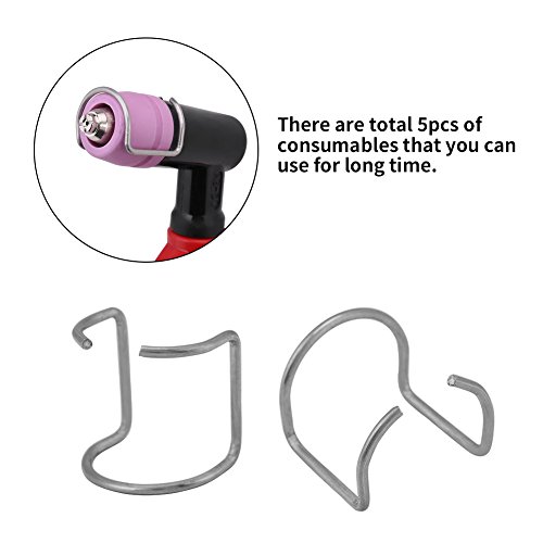 5 stücke Frühling Spacer Guide für SG-55 / AG-60 / WSD-60P Plasmaschneider Schneidbrenner Schild Tasse Plasmaschneiden Ausrüstung Zubehör - 4