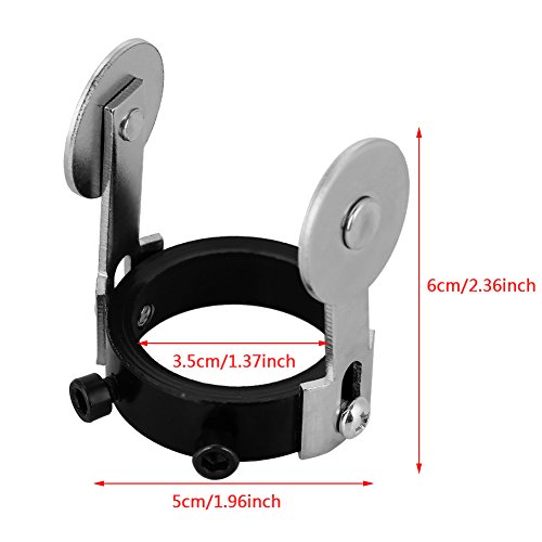 Cutter Torch Roller Guide, Rollenführung Plasma Cutter Torch Metallrollenführungsrad mit zwei Schraubenpositionierung für P80 - 3