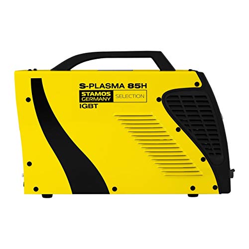 Stamos Welding Group S-PLASMA 85H Plasmaschneider Pilotzündung Plasmaschneidgerät Plasmacutter Plasmaschweissgerät Schweißgerät (400 V, Schneidstrom 20-85 A, Schneidtiefe bis 27 mm, 2T/4T) - 4