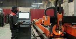 Große Industrie-Plasmaschneidamalage